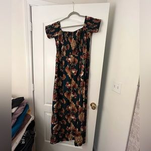 Xhilaration Floral Maxi Dress - New With Tags